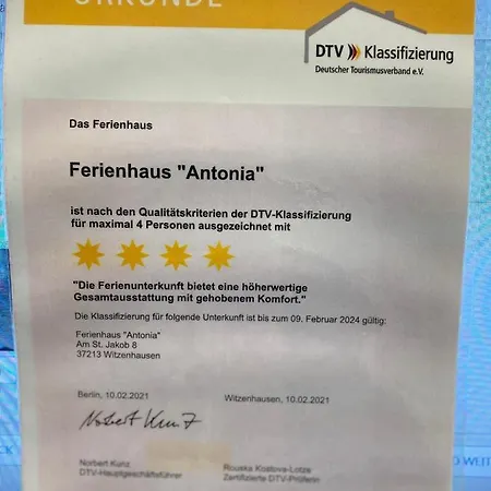 Lejlighed 4 Sterne Ferienhaus Antonia *